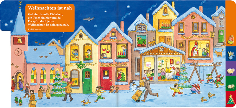 Mein kleines Wimmelbuch von Weihnachten